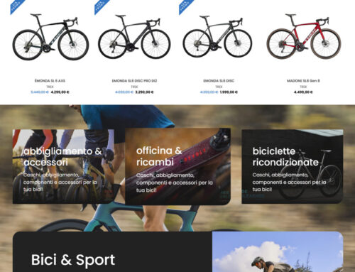 Bici & sport e-commerce / negozio online
